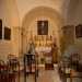 Linterno, a volta,  decorato con quadri religiosi, arredi sacri...